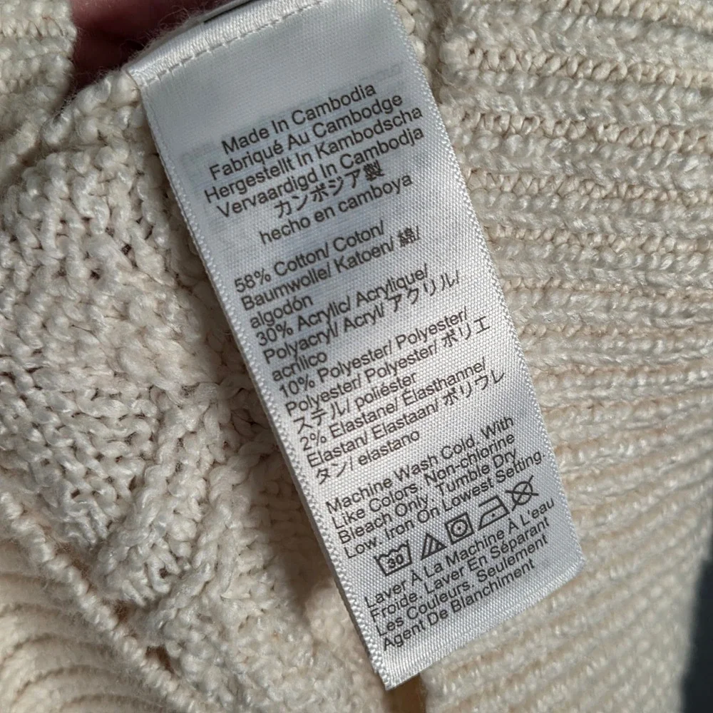 J. Crew Factory crew cable